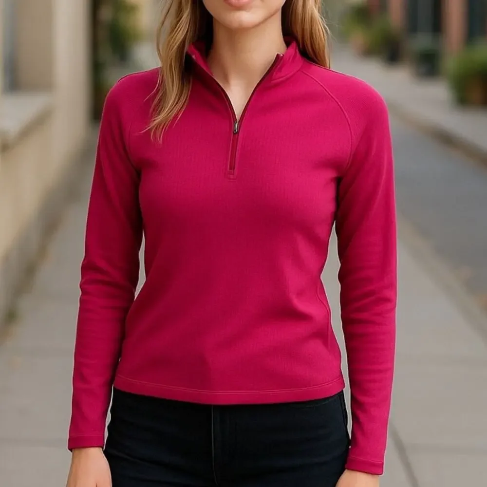 PATAGONIA Heavyweight Red Capilene Baselayer Long Sleeve Top ~ Girls Size XXL